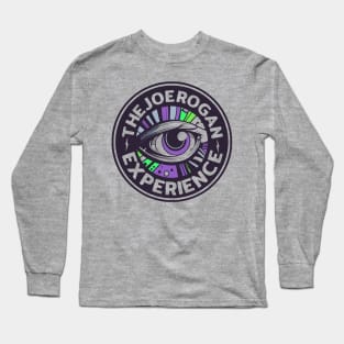 Trippy Eye Logo Art - Joe Rogan Experience Podcast Fan Art Long Sleeve T-Shirt